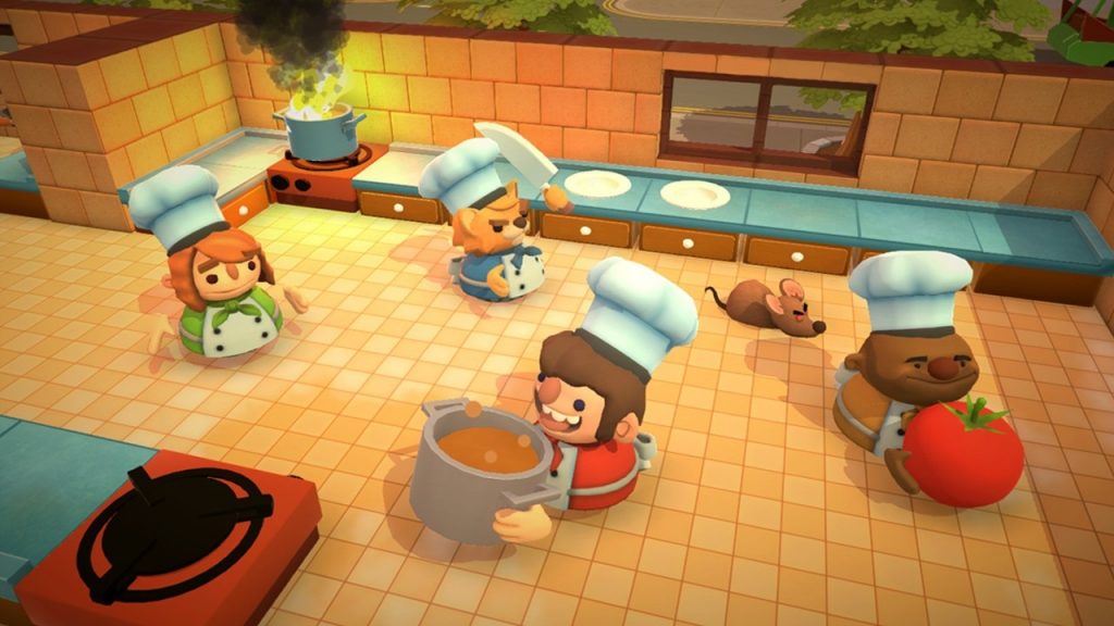 Overcooked - раздаётся бесплатно в магазине Epic Games