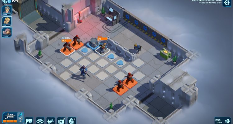 Spaceland - игра с небольшой долей sci-fi стратегии, по геймплею напоминающая XCOM