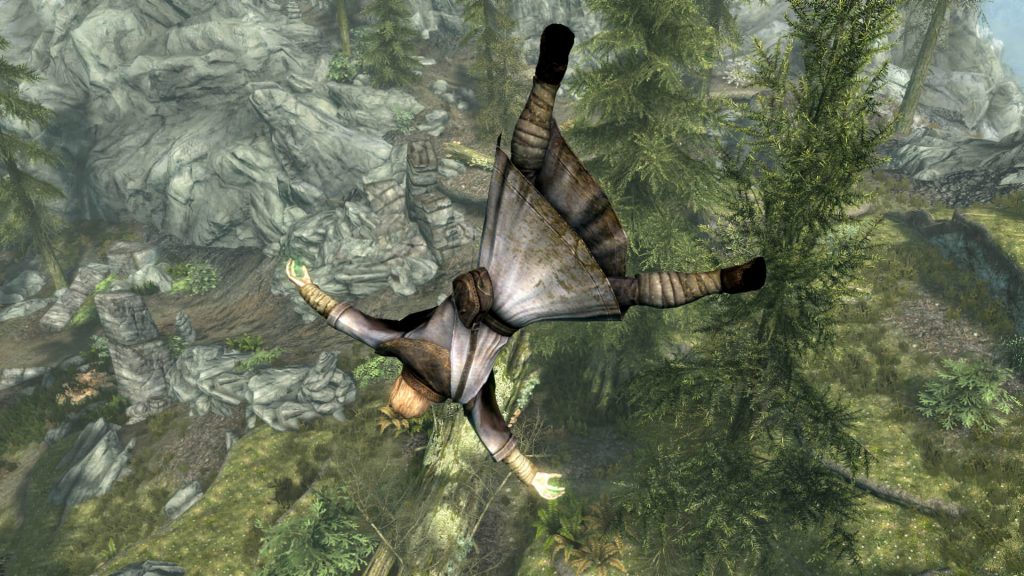 Мод для Skyrim позволят вам летать на волшебном ковре