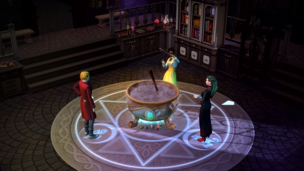 The Sims 4: Land of Magic - новое DLC предложит заклинания и фамильяры