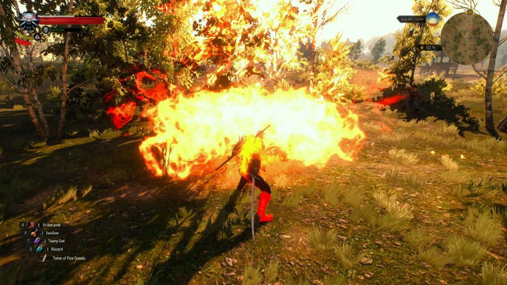Мод для The Witcher 3 позволяет кидаться метеорами, торнадо и вызывать големов