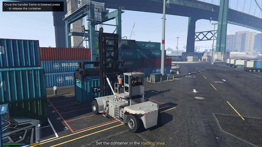 Разведка в порту (GTA 5)