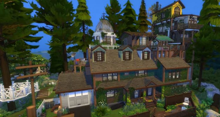 Кто-то построил дом из What Remains Of Edith Finch в The Sims 4, и это невероятно