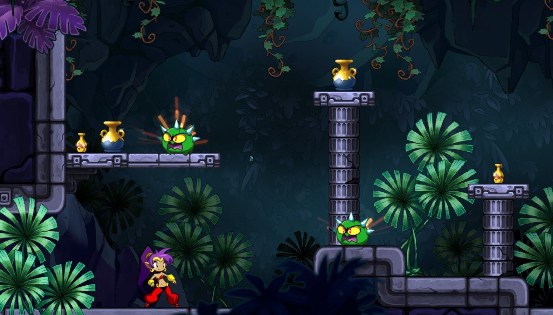 Shantae and the seven sirens прохождение