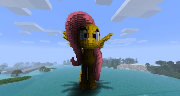 В Minecraft можно будет играть за розового единорога