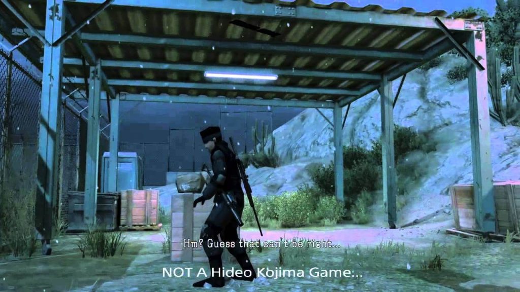 Намёки на уход из Konami – Metal Gear Solid 5: Ground Zeroes