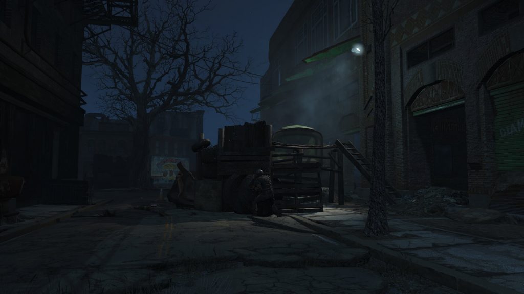 Мод для Fallout 4 добавляет реалистичные тени для уличного освещения