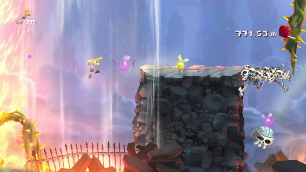 Rayman Legends – Погоня за шкатулками, Земля покойников