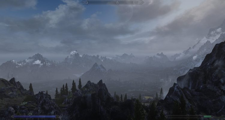 Модификация для Skyrim добавляет объемный туман