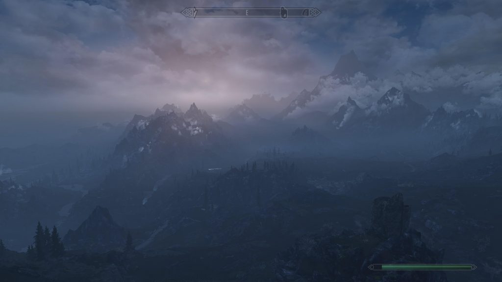 Модификация для Skyrim добавляет объемный туман