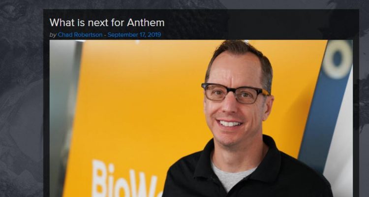 Последний человек занимающийся Anthem ушёл из Bioware, к чему это приведёт?