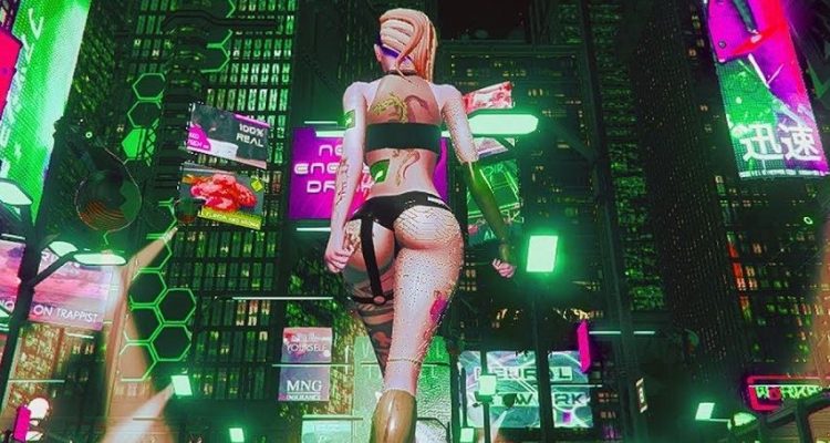 Геймплей Cyber City — игры для взрослых в стиле Cyberpunk