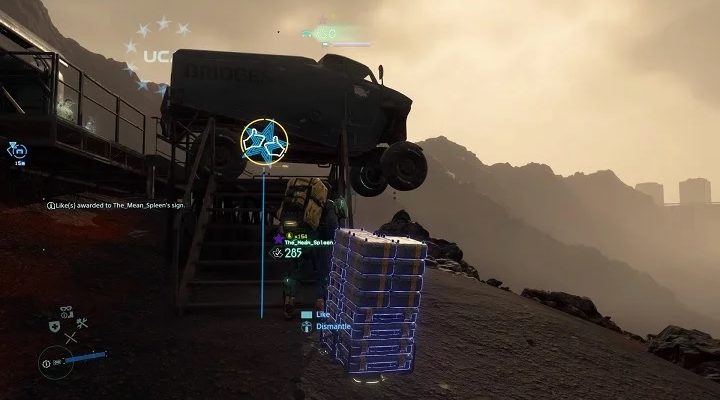 Игроки в Death Stranding блокируют проходы транспортными средствами