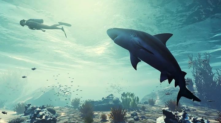 Maneater - игра, в которой мы в роли акулы охотимся на людей