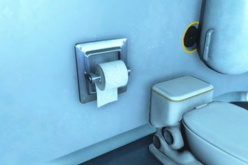 Мини-мод для Fallout 4, меняющий положение рулона туалетной бумаги