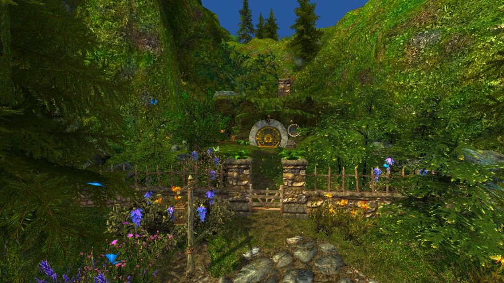 Мод Middle Earth Path of the Hobbit для Skyrim, более 500 NPC, уникальные квесты и заклинания
