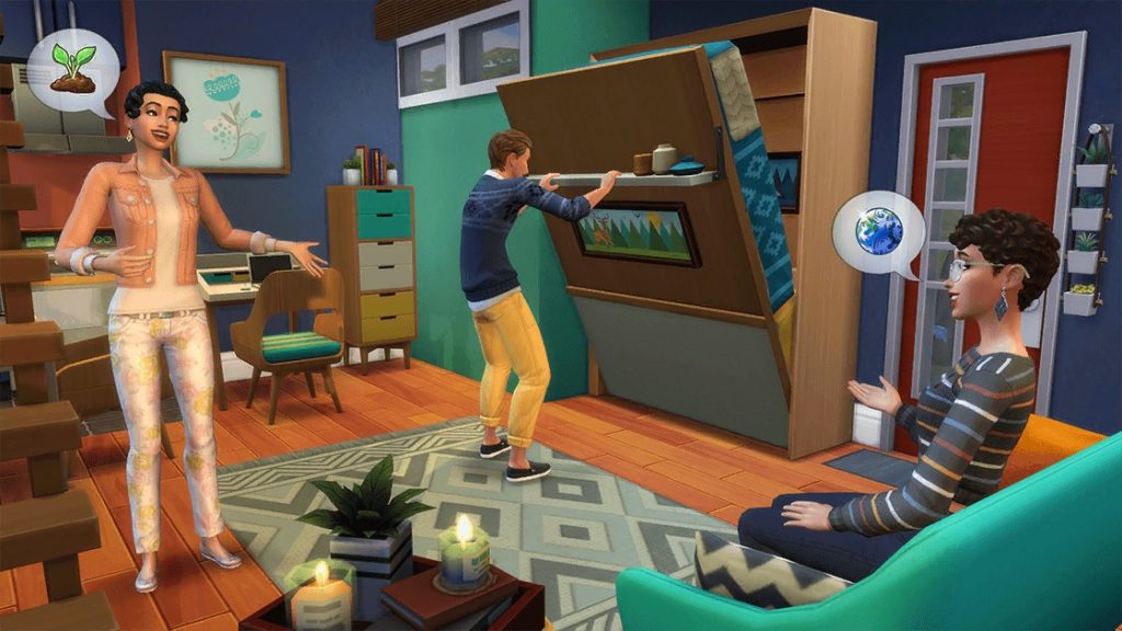 Анонсировано новое дополнение для The Sims 4 - "Компактная жизнь"