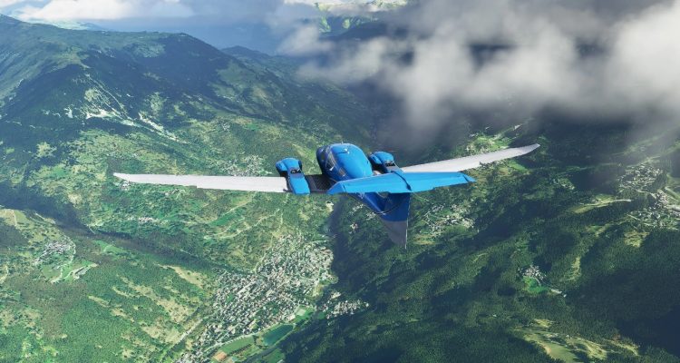 Фотореалистичное видео из Microsoft Flight Simulator