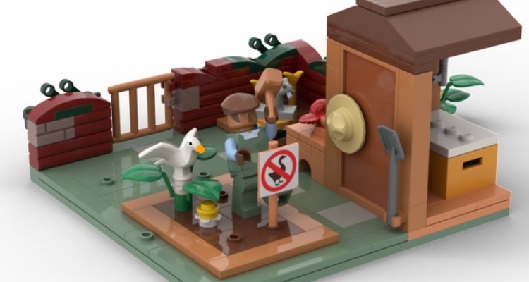 Проголосуйте за создание Лего-набора по сюжету игры Untitled Goose Game