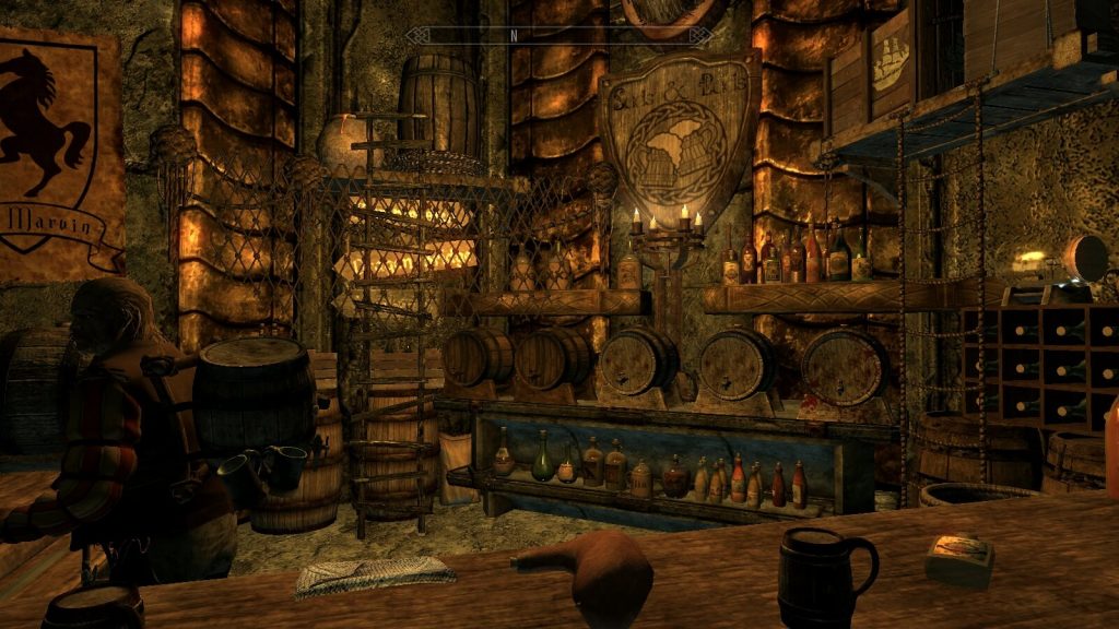Dragon Hall Tavern — мод для Skyrim, добавляет новые задания, локации и арену