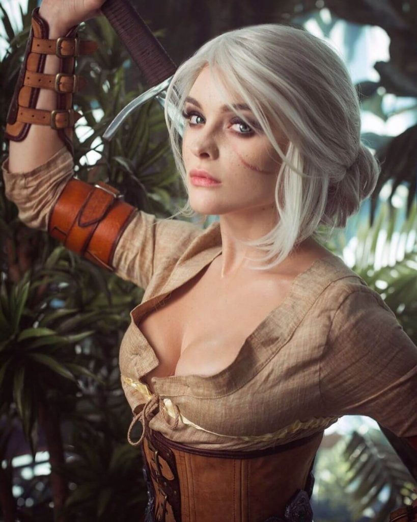 Абсолютно совершенный косплей Цири из The Witcher 3: Wild Hunt