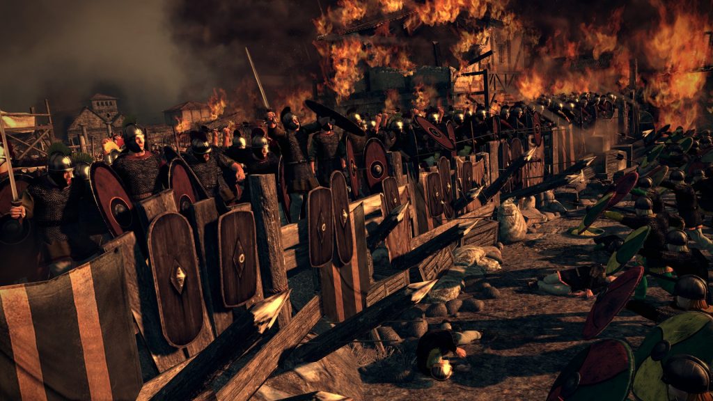 Сжигаем Рим до основания в Total War