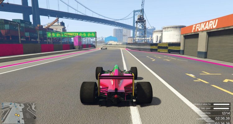 GTA Online получила обновление с гонками в стиле Формулы 1