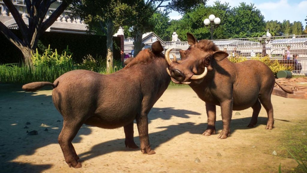 Животные в Planet Zoo: кормление, разведение и снятие стресса