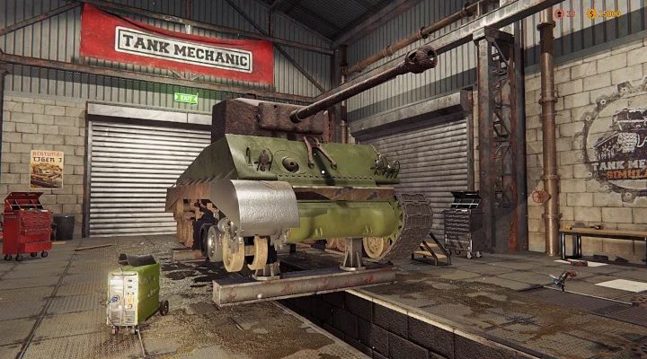 Tank Mechanic Simulator - объявлена дата выхода