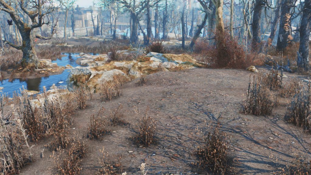 Пак 4K HD текстур для Fallout 4 полностью меняет игровой ландшафт природы