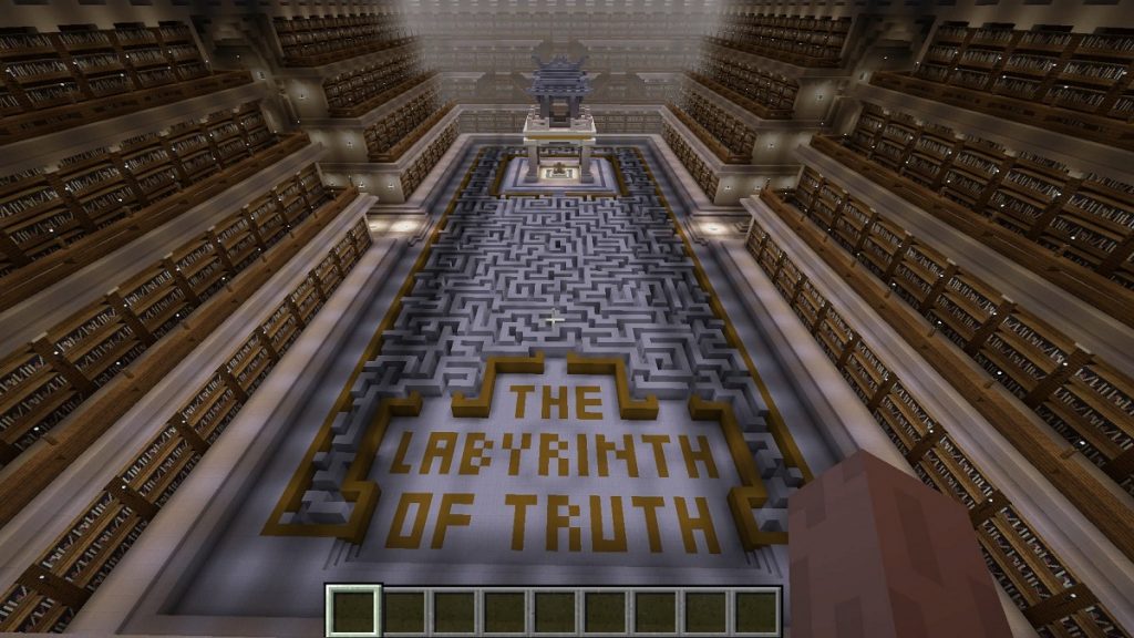 В Minecraft - создан музей с запрещёнными публикациями