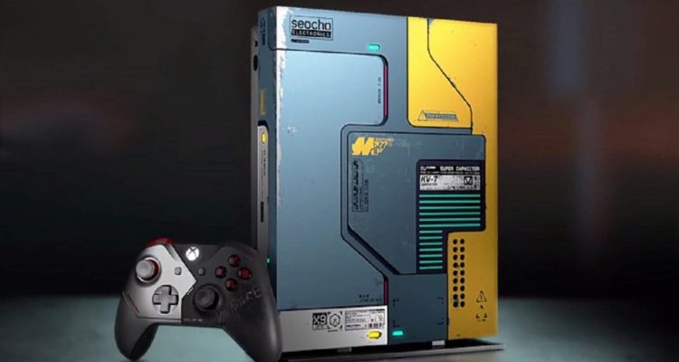 Xbox One X получит модель с темой Cyberpunk 2077
