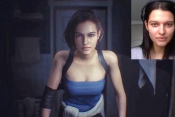 Настоящая Джилл Валентайн играет в Resident Evil 3
