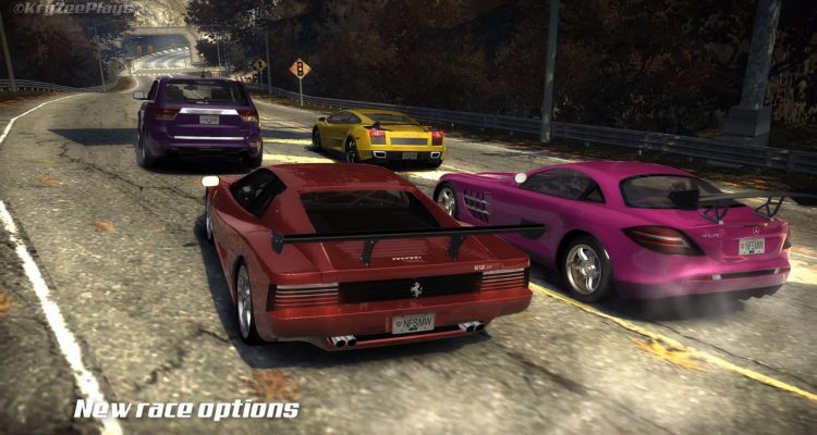 Need for Speed: Most Wanted Redux 2020, включающий в себя новые варианты гонок и переработанную графику