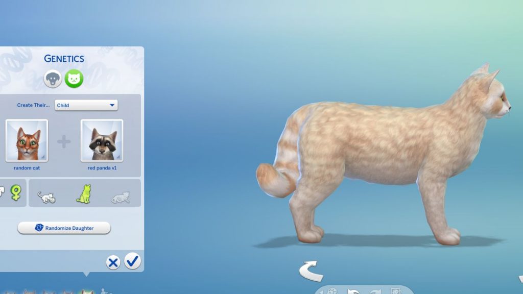 Скрещиваем енота и кошку в The Sims 4, чтобы получился самый милый зверь на свете