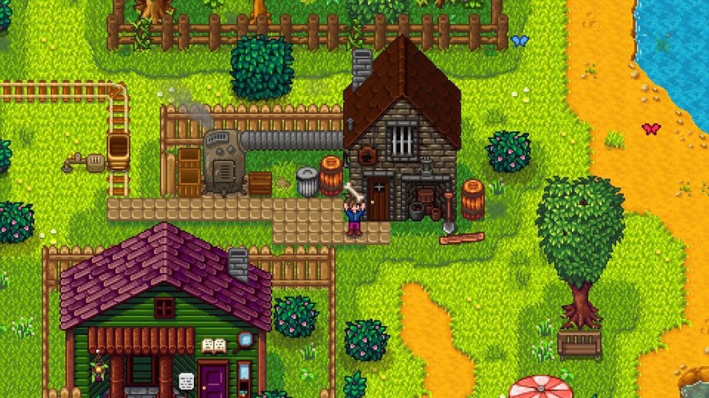 У создателя Stardew Valley наконец появился комфортный компьютерный стол