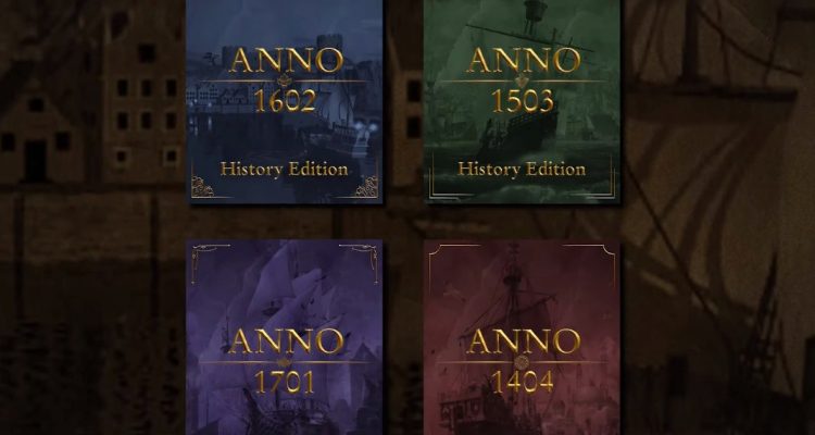 Анонсирован Anno History Collection - набор ремастеров из четырёх частей сериала