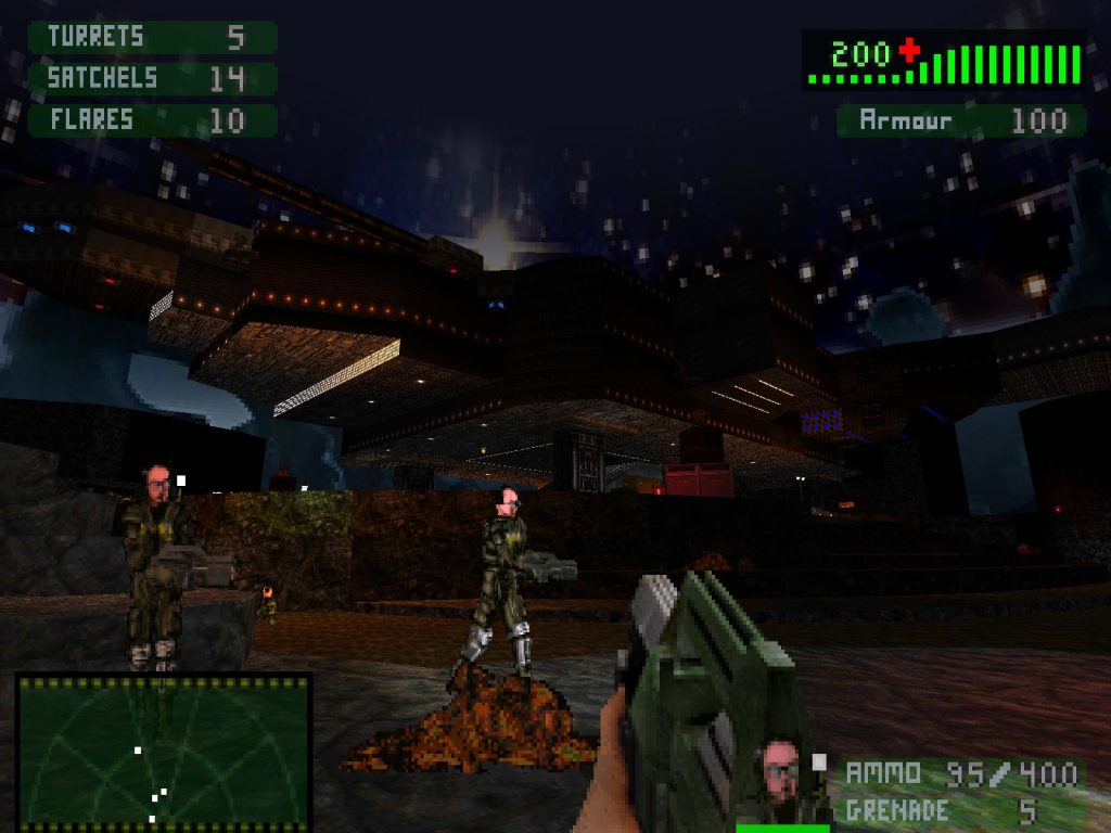 Aliens Eradication – восьмиуровневая игра на выживание для GZDoom