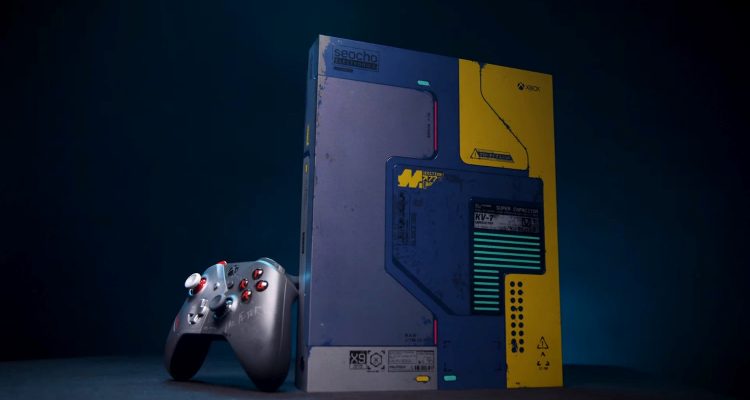 Microsoft опубликовала материал о создании Xbox One X в стиле Cyberpunk 2077