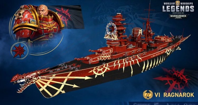 World of Warships в июне устроит кроссовер со вселенной Warhammer 40K