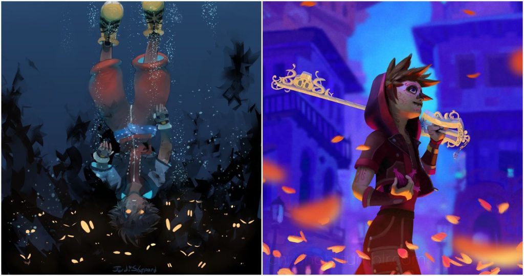 Лучшие фанарты Соры из Kingdom Hearts
