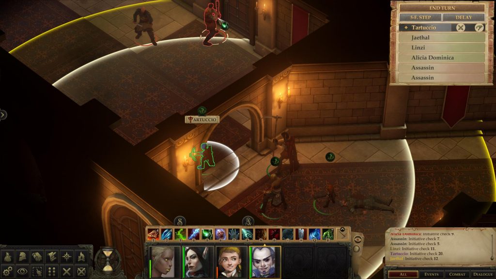 Мод позволяет сделать сражения в Pathfinder: Kingmaker пошаговыми