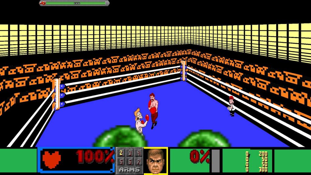 Классическая игра для NES “Punch Out” от первого лица через Doom Engine
