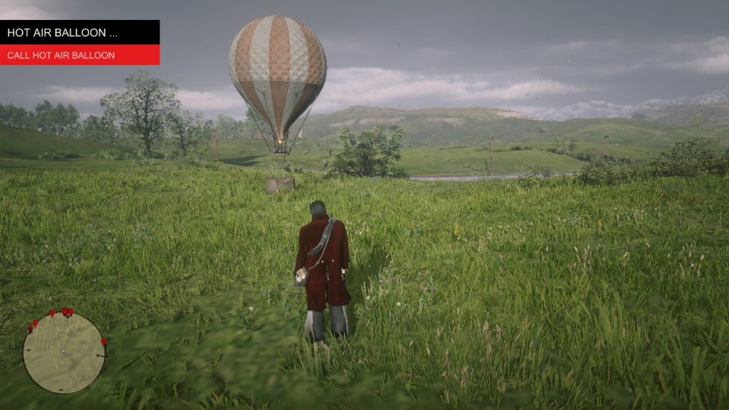 С этим модом для Red Dead Redemption 2 можно полетать на воздушном шаре