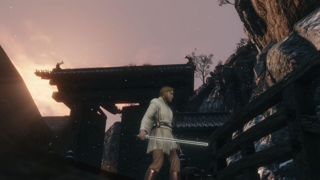 Мод для Sekiro позволит игроку вооружится световым мечом Анакина