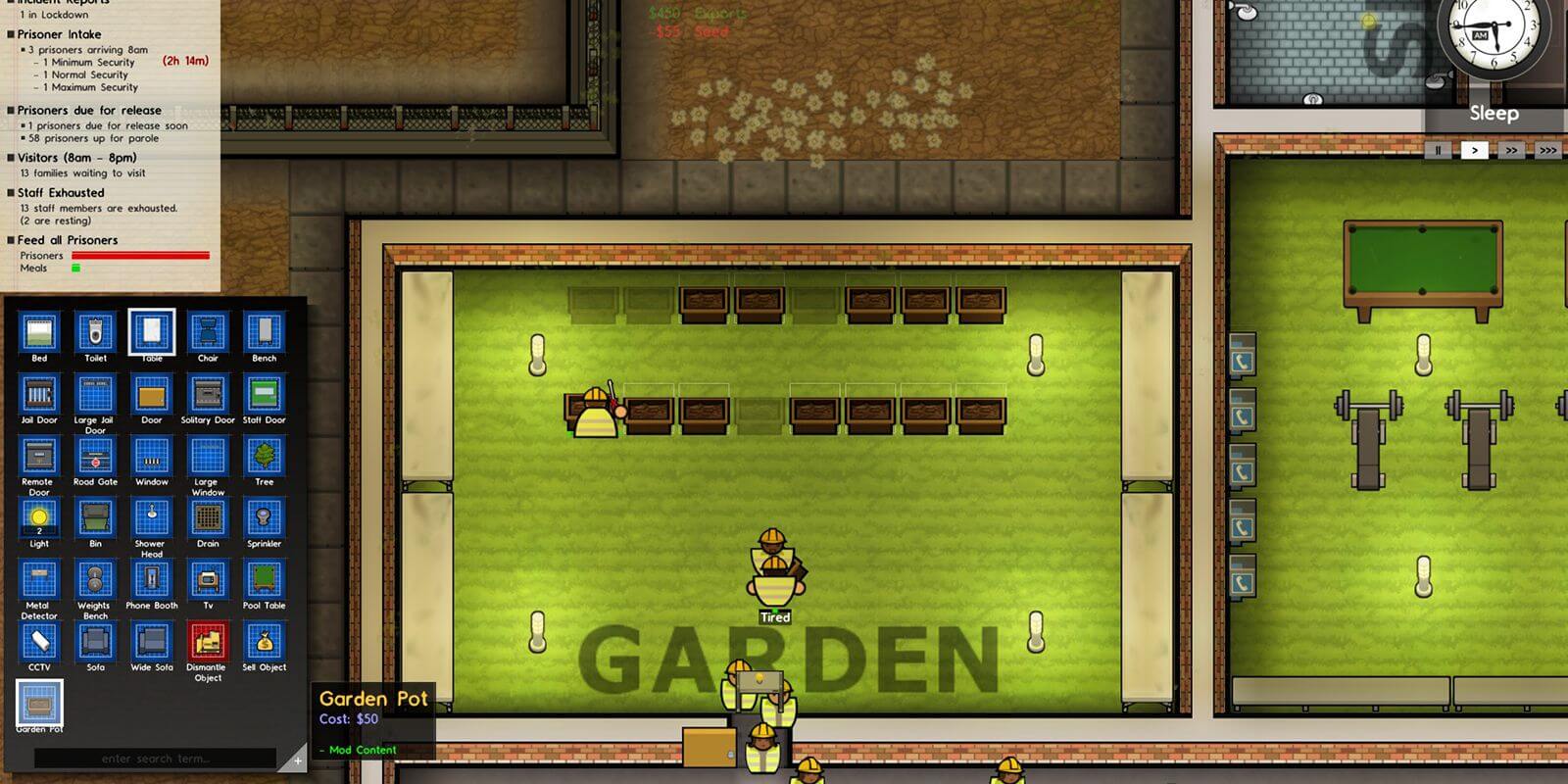 моды для prison architect стим фото 8