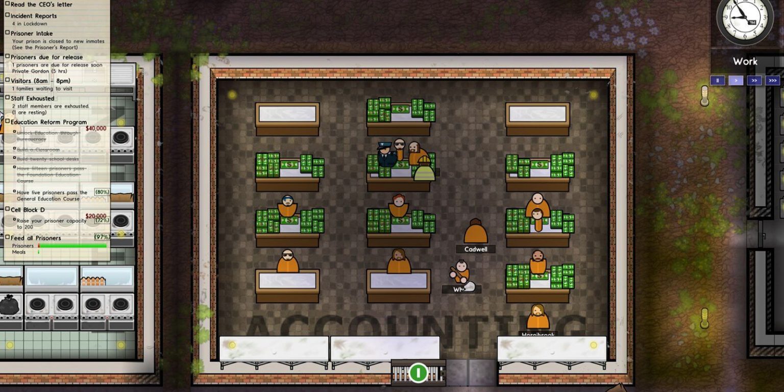 Как зарабатывать деньги в prison architect