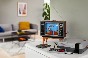 Lego выпускает набор, включающий в себя приставку NES и ретро-телевизор