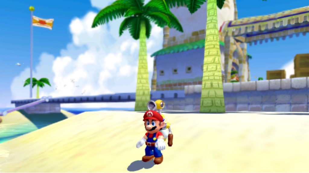 Тропический сеттинг Super Mario Sunshine