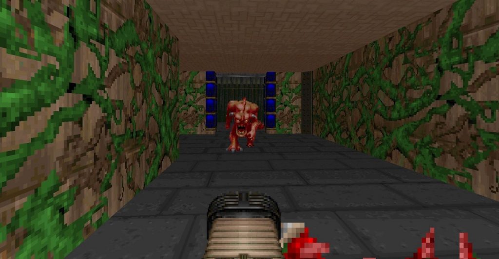 В Minecraft запустили Doom
